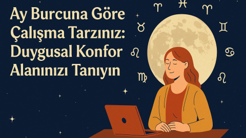 Ay Burcuna Göre Çalışma Tarzınız: Duygusal Konfor Alanınızı Tanıyın