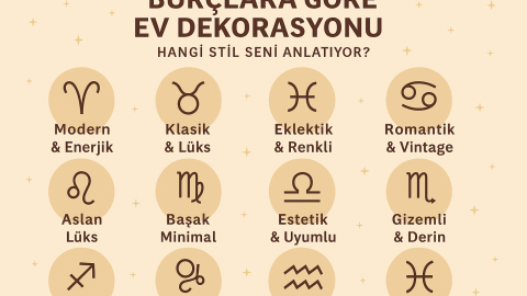 Burçlara Göre Ev Dekorasyonu: Hangi Stil Seni Anlatıyor?