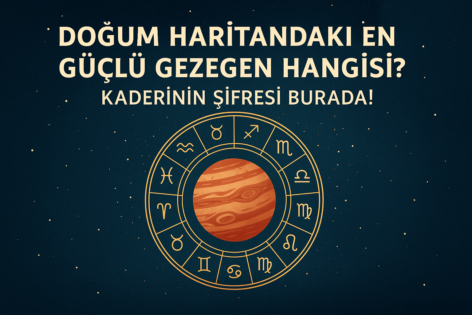 Doğum Haritanda En Güçlü Gezegen Hangisi? Doğum Haritanda En Güçlü Gezegen Hangisi?