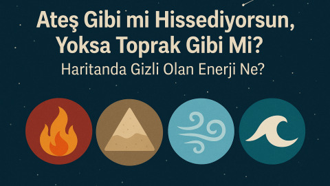 Ateş Gibi mi Hissediyorsun, Yoksa Toprak Gibi Mi? Haritanda Gizli Olan Enerji Ne?