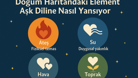 Doğum Haritandaki Element Aşk Diline Nasıl Yansıyor?