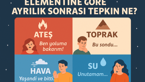 Elementine Göre Ayrılık Sonrası Tepkin Ne?