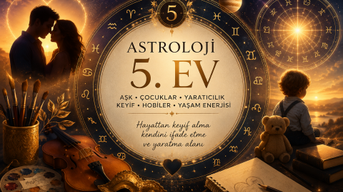 Astroloji 5. Ev Nedir? Aşk, Çocuklar ve Yaratıcılık Alanı