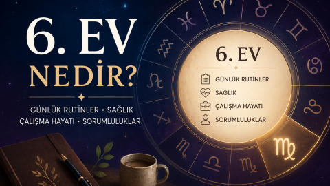 6. Ev Nedir? Astrolojide 6. Ev Ne Anlama Gelir?